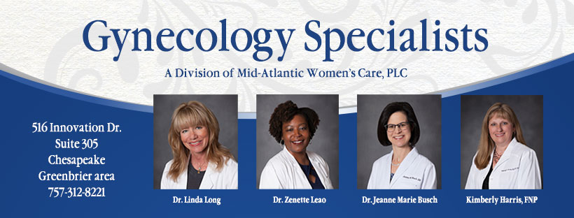 Gynecology Specialists | 516 Innovation Dr #305, Chesapeake, VA 23320, USA | Phone: (757) 312-8221