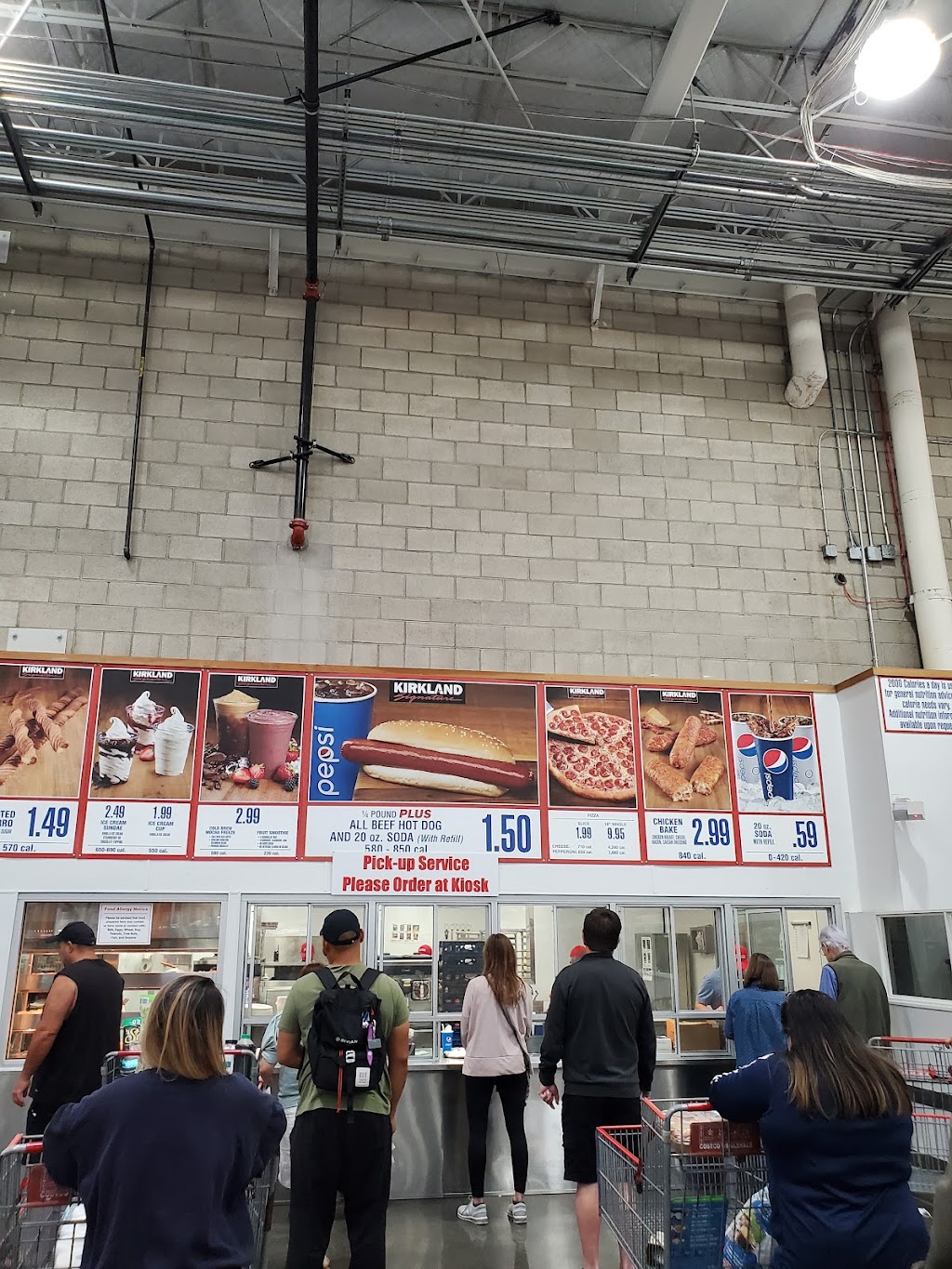 Costco Food Court | 115 Technology Dr, Irvine, CA 92618, USA | Phone: (949) 453-1536