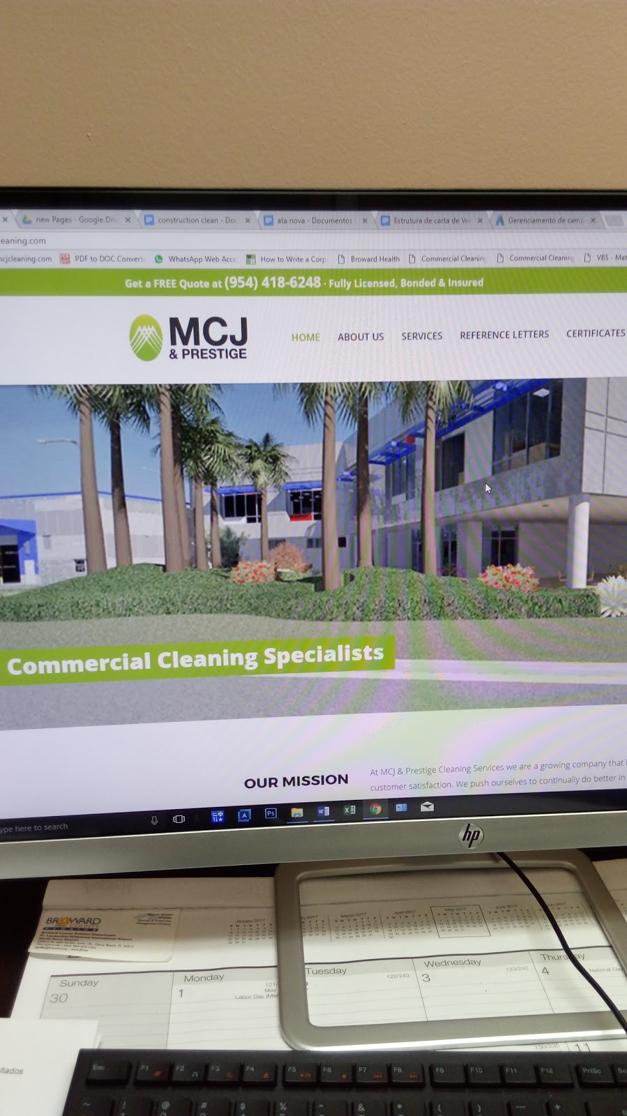 MCJ Cleaning Services | 1905 NW 32nd St #6, Pompano Beach, FL 33064, USA | Phone: (954) 418-6248