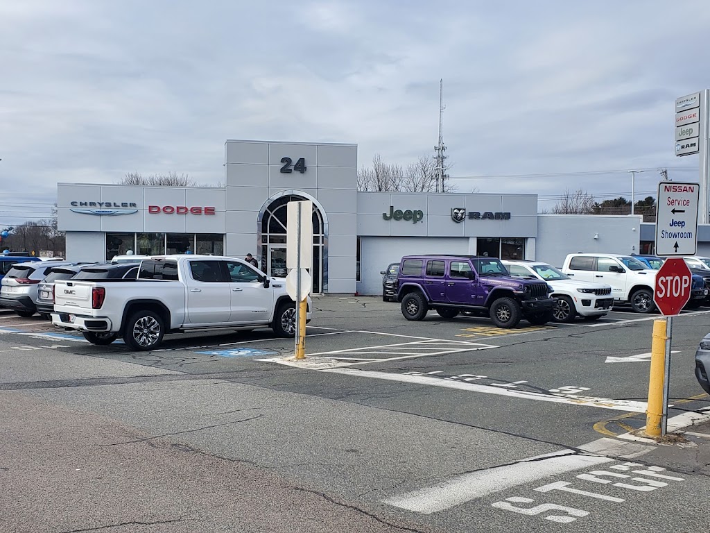 Chrysler Jeep Dodge Ram 24 | 1020 Belmont St, Brockton, MA 02301, USA | Phone: (781) 358-8145