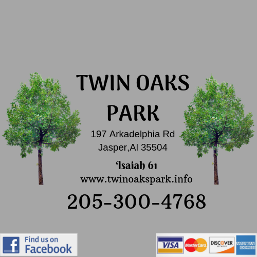 Twin Oaks Park | 197 Arkadelphia Rd, Jasper, AL 35504, USA | Phone: (540) 938-1300