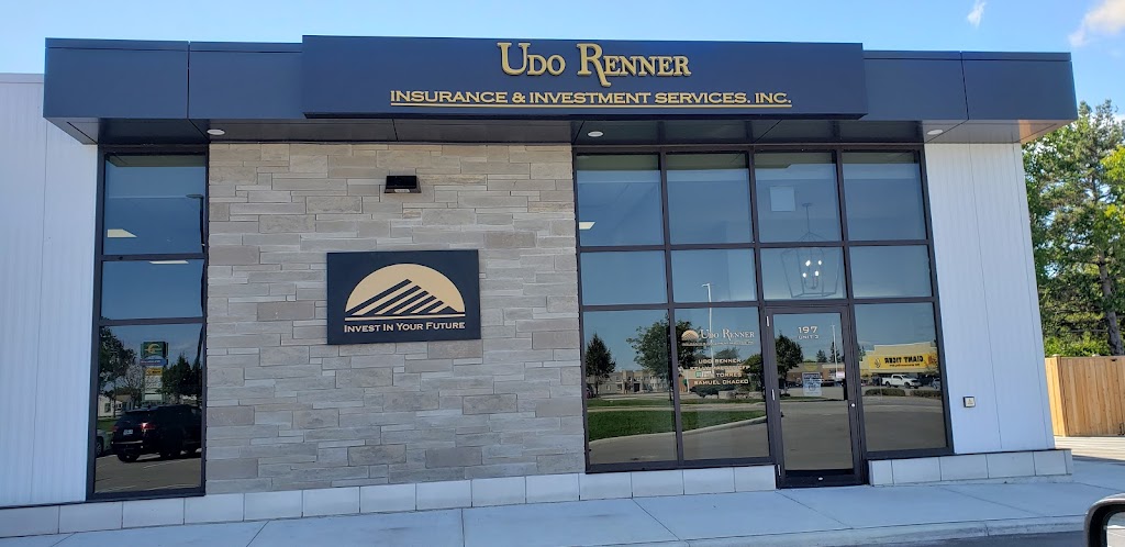 Udo Renner Insurance & Investment Services Inc. | 197 Talbot St E Suite 3, Leamington, ON N8H 3X5, Canada | Phone: (519) 326-5741