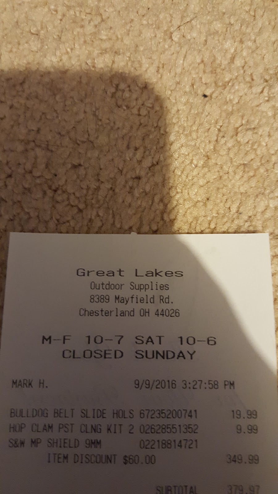 Great Lakes Outdoor Supply | 8389 Mayfield Rd, Chesterland, OH 44026, USA | Phone: (440) 729-7675