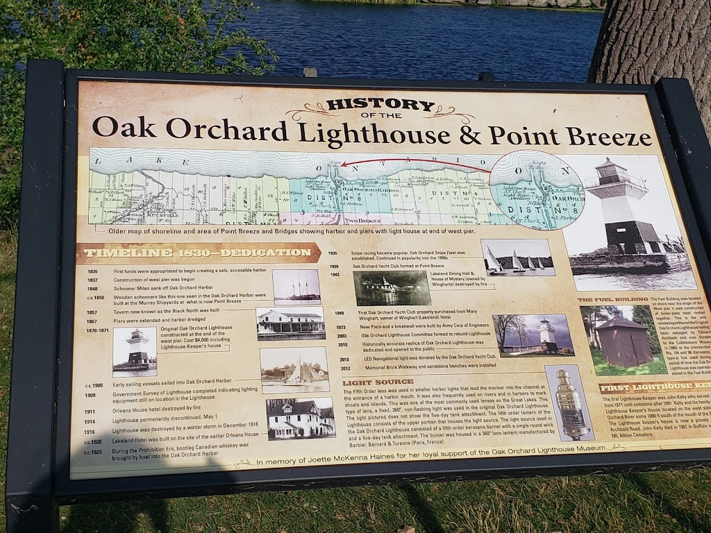 Oak Orchard Lighthouse | 14357 Ontario St, Kent, NY 14477, USA | Phone: (585) 682-4383