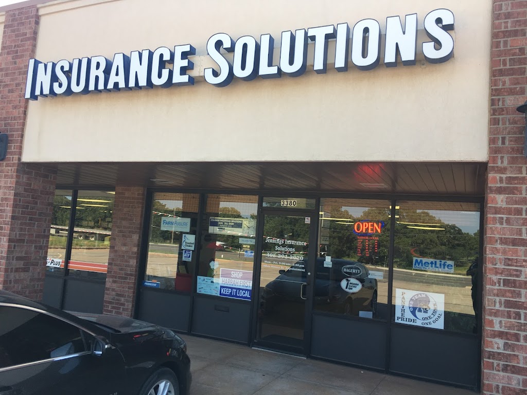 Jennings Insurance Solutions | 3380 S Harrah Rd, Harrah, OK 73045, USA | Phone: (405) 391-3020