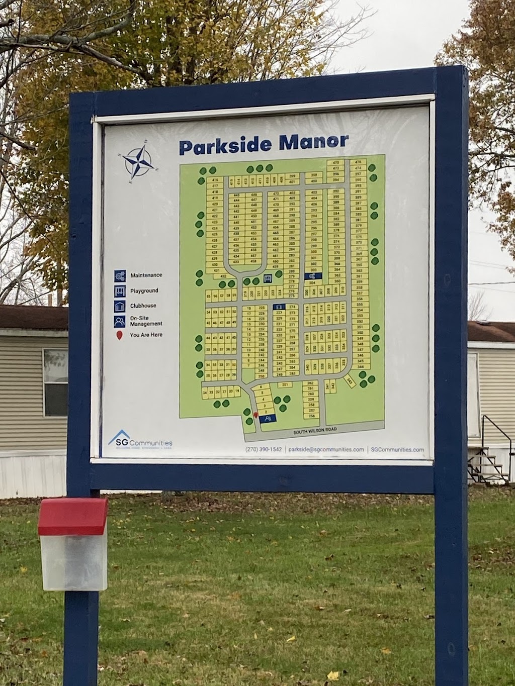 Parkside Manor Mobile Home Community | 1855 S Wilson Rd LOT 1, Radcliff, KY 40160, USA | Phone: (502) 586-5394