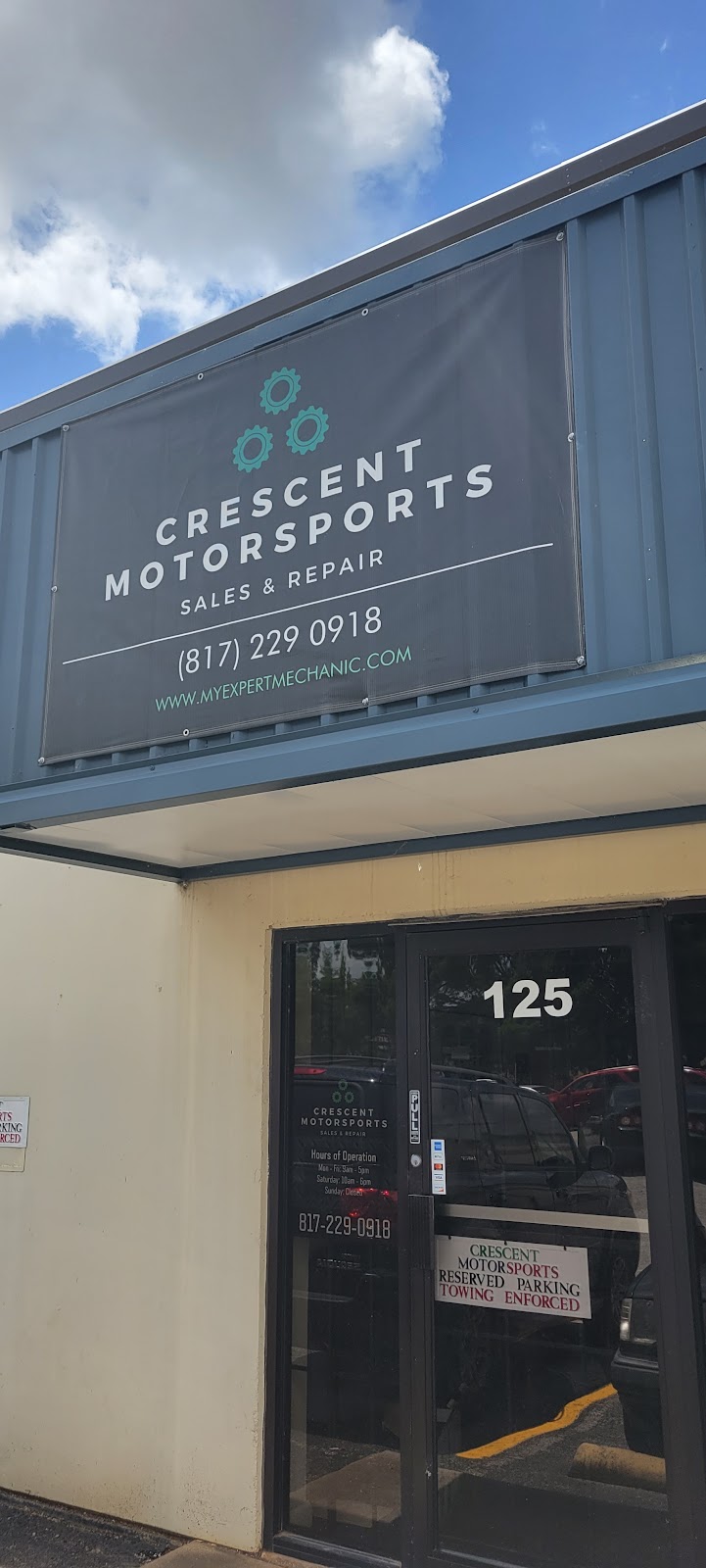 Crescent Motorsports | 2707 S Cooper St #125, Arlington, TX 76015, USA | Phone: (817) 229-0918