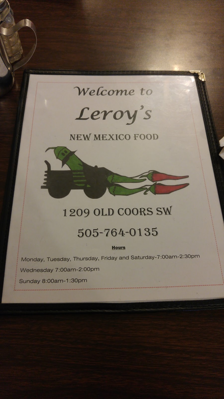 Leroys New Mexican Food | 1209 Old Coors Dr SW, Albuquerque, NM 87121, USA | Phone: (505) 764-0135