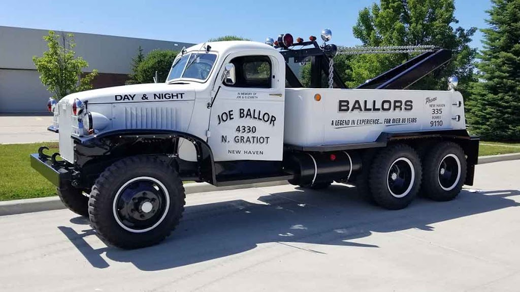 Joe Ballor Towing Inc. (Romeo) | 454 E St Clair St, Romeo, MI 48065 | Phone: (586) 752-9600