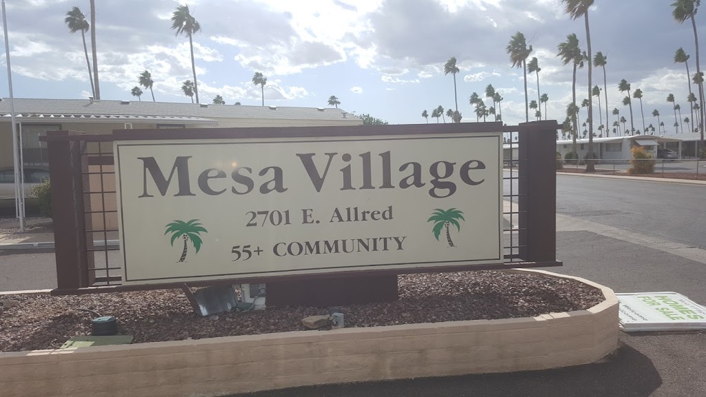 Mesa Village | 2701 E Allred Ave, Mesa, AZ 85204, USA | Phone: (480) 969-6062