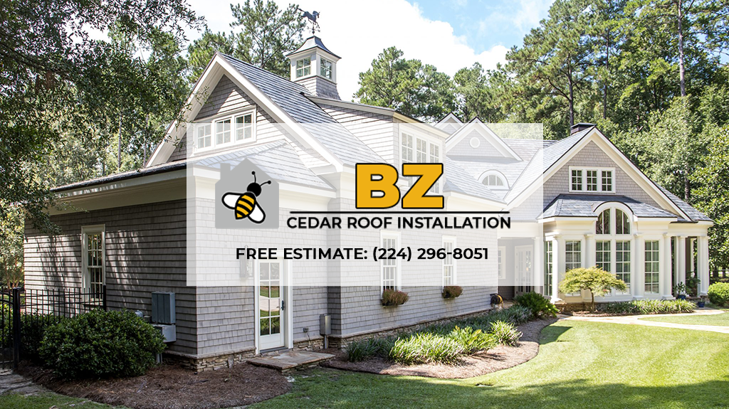 BZ Cedar Roof Installation | 12121 Ranch Rd, Lake Forest, IL 60045, USA | Phone: (224) 296-8051