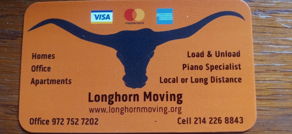 Longhorn Moving | 8290 S Central Expy, Dallas, TX 75241, USA | Phone: (972) 752-7848