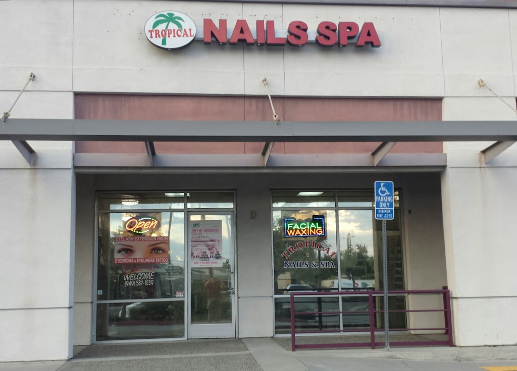 Tropical Nails Spa | 24531 Trabuco Rd suite d, Lake Forest, CA 92630, USA | Phone: (949) 587-1039
