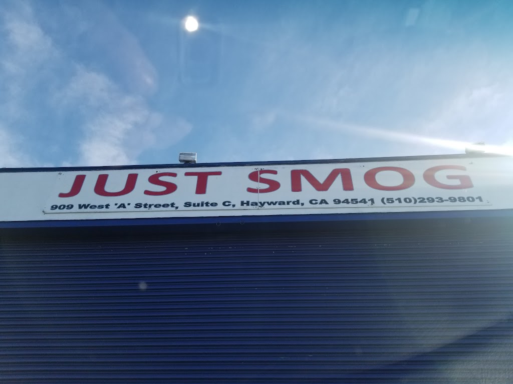 Just Smog | 909 W A St, Hayward, CA 94541, USA | Phone: (510) 293-9801