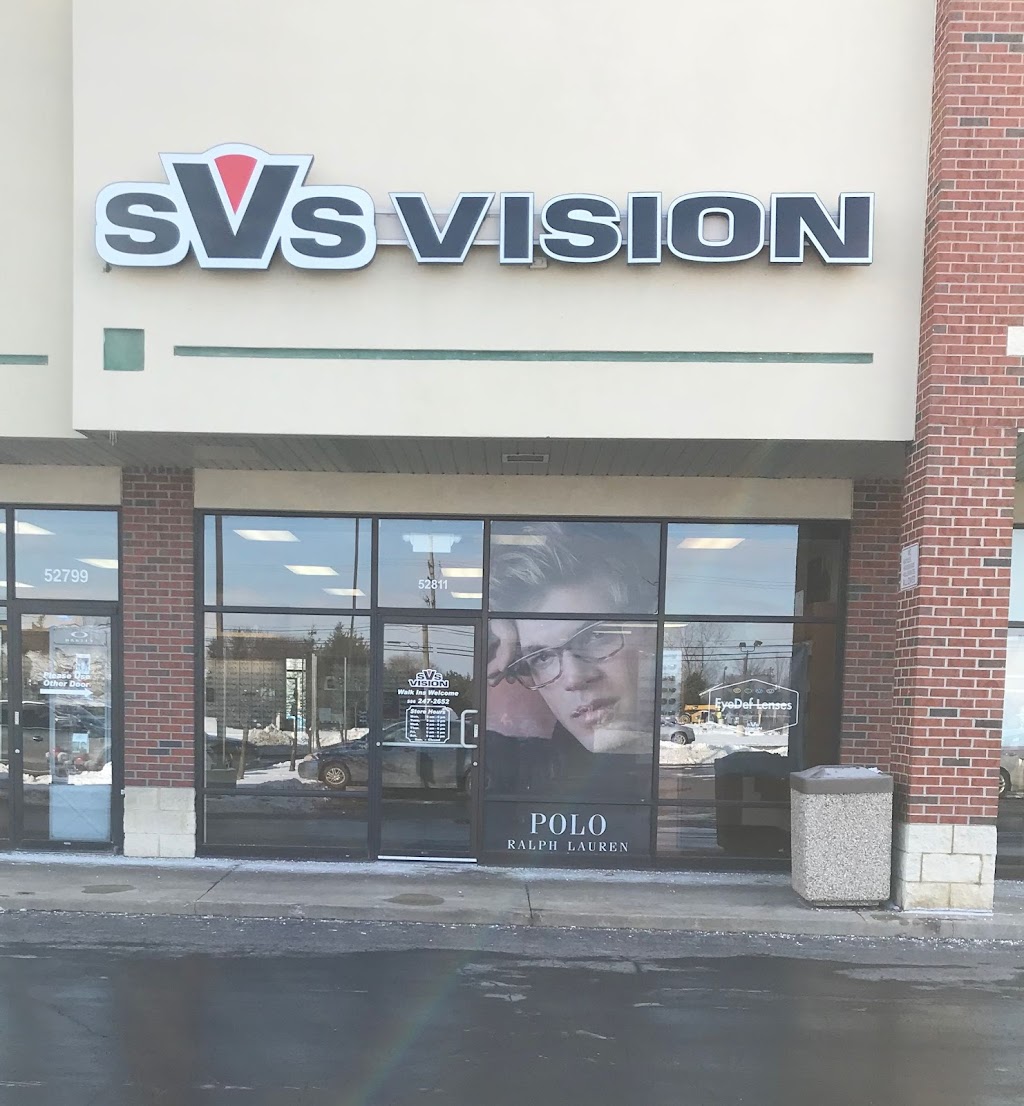 SVS Vision Optical Centers | 52799 Hayes Rd, Shelby Township, MI 48315, USA | Phone: (586) 247-2652