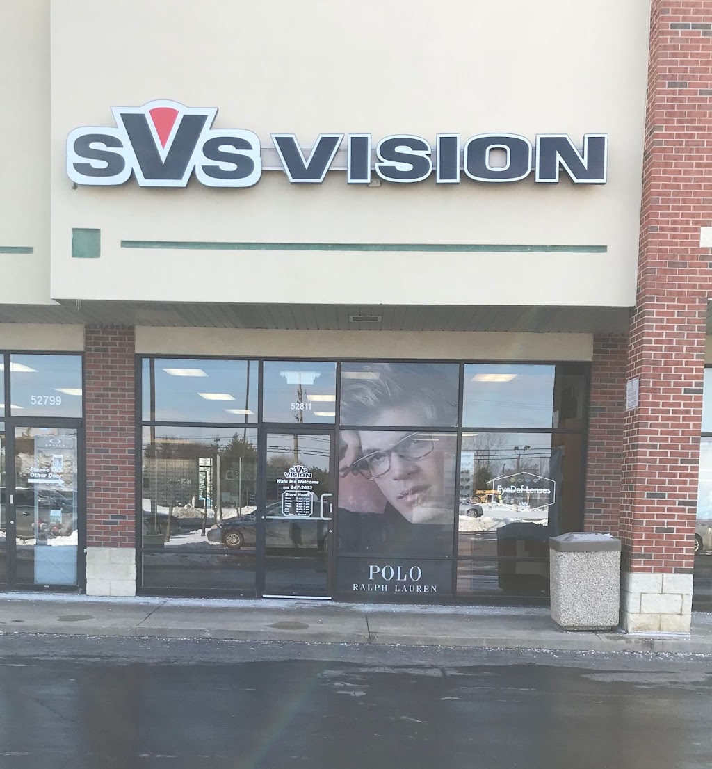 SVS Vision Optical Centers | 52799 Hayes Rd, Shelby Township, MI 48315 | Phone: (586) 247-2652