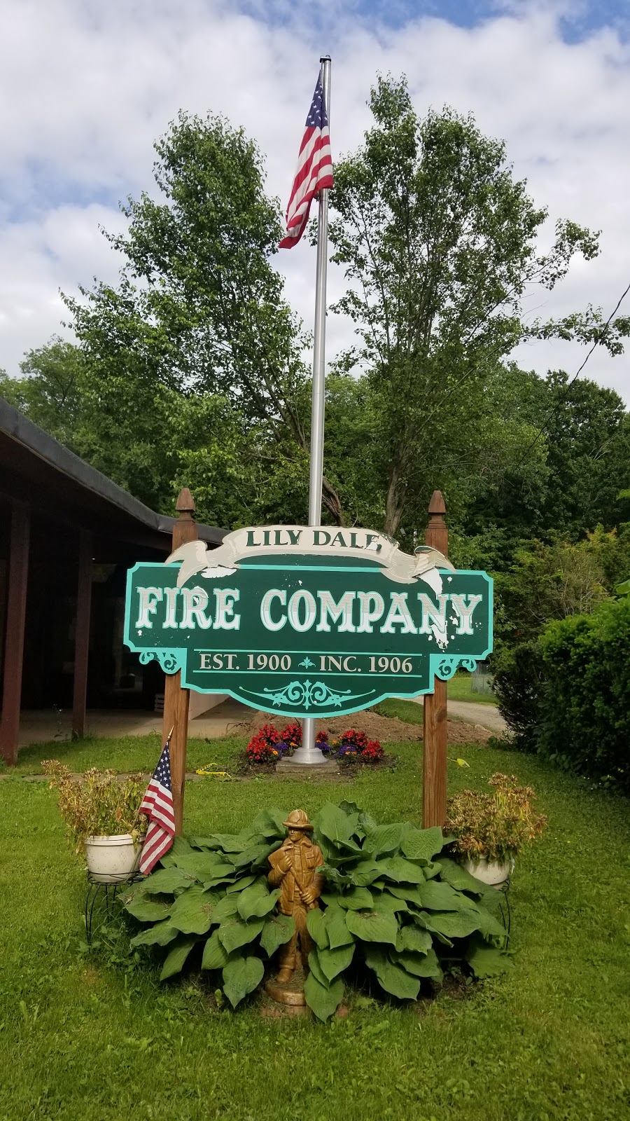 Lily Dale Volunteer Fire Station | 17 East St, Lily Dale, NY 14752 | Phone: (716) 595-3090