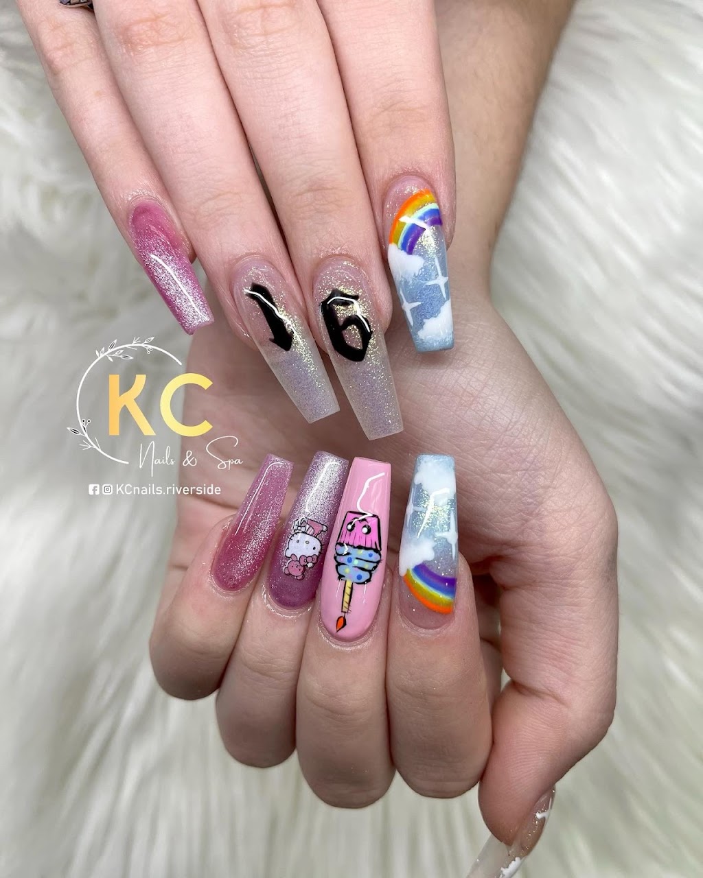 KC NAILS & SPA | 18560 Van Buren Boulevard, Riverside, CA 92508, USA | Phone: (951) 780-4400