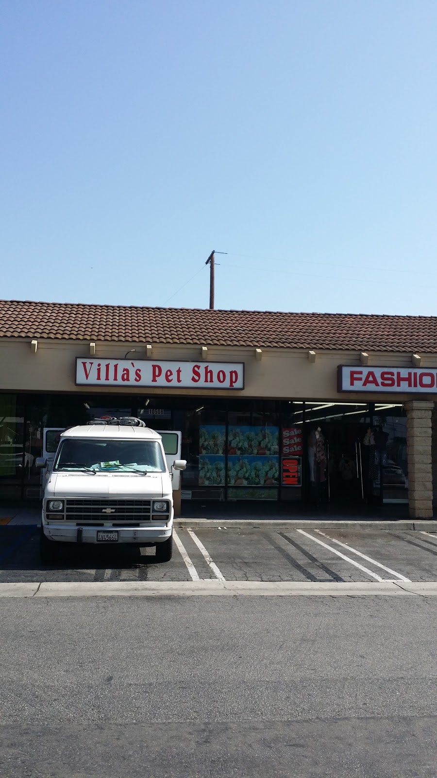 Villas Pet Shop | 10508 E Garvey Ave, El Monte, CA 91733, USA | Phone: (323) 482-6278
