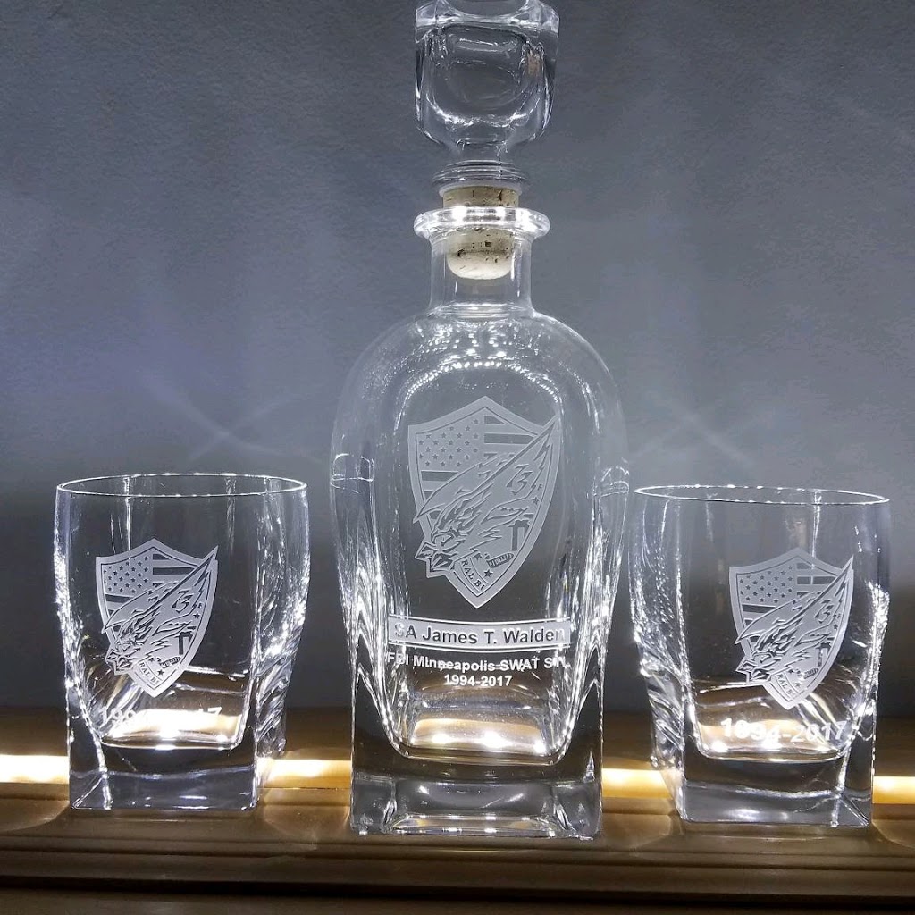 Norseman Custom Glass Etching & Engraving | 1052 Briar Glen Ln, Woodbury, MN 55129, USA | Phone: (763) 434-3470