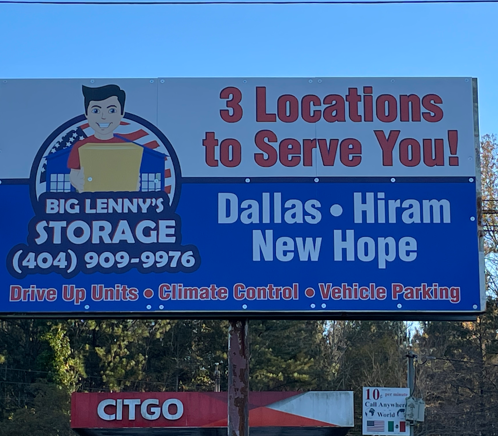 Big Lenny’s Storage | 312 WI Pkwy, Dallas, GA 30132, USA | Phone: (404) 909-9976