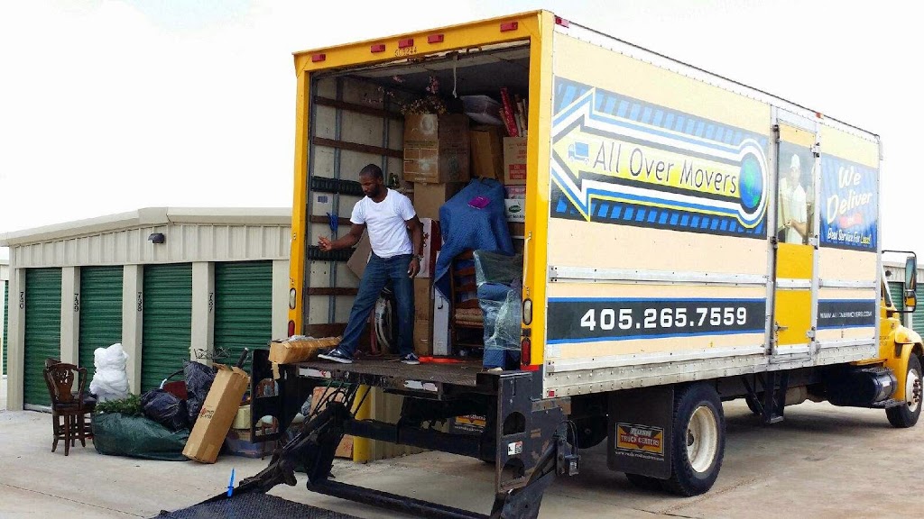 All Over Movers | 13601 N Santa Fe Ave, Oklahoma City, OK 73114, USA | Phone: (405) 265-7559