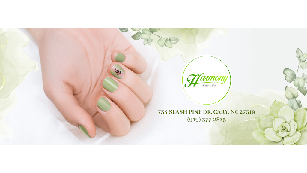 Harmony Nails & Spa | 734 Slash Pine Dr, Cary, NC 27519, USA | Phone: (919) 377-2825
