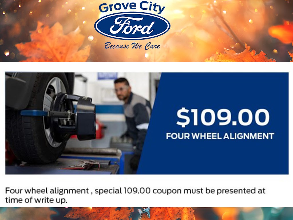Grove City Ford Parts and Service | 1 Taylor Plaza, Grove City, PA 16127, USA | Phone: (724) 748-4790