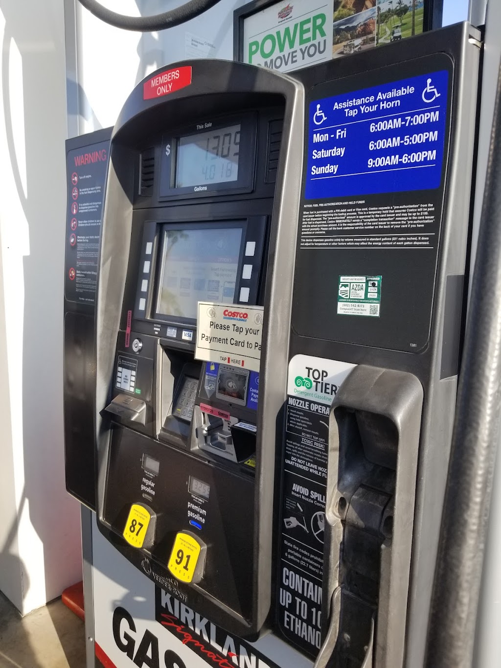Costco Gas Station | Photo 1 of 5 | Address: 4029 N 33rd Ave, Phoenix, AZ 85017, USA | Phone: (480) 293-2123
