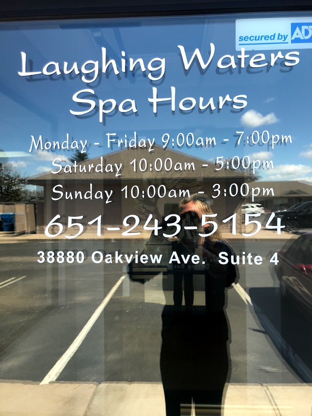 Laughing Waters Spa | 38880 Oakview Avenue 2100 killebrew Dr Bloomington, 38880 Oakview Ave, North Branch, MN 55056, USA | Phone: (952) 851-4077