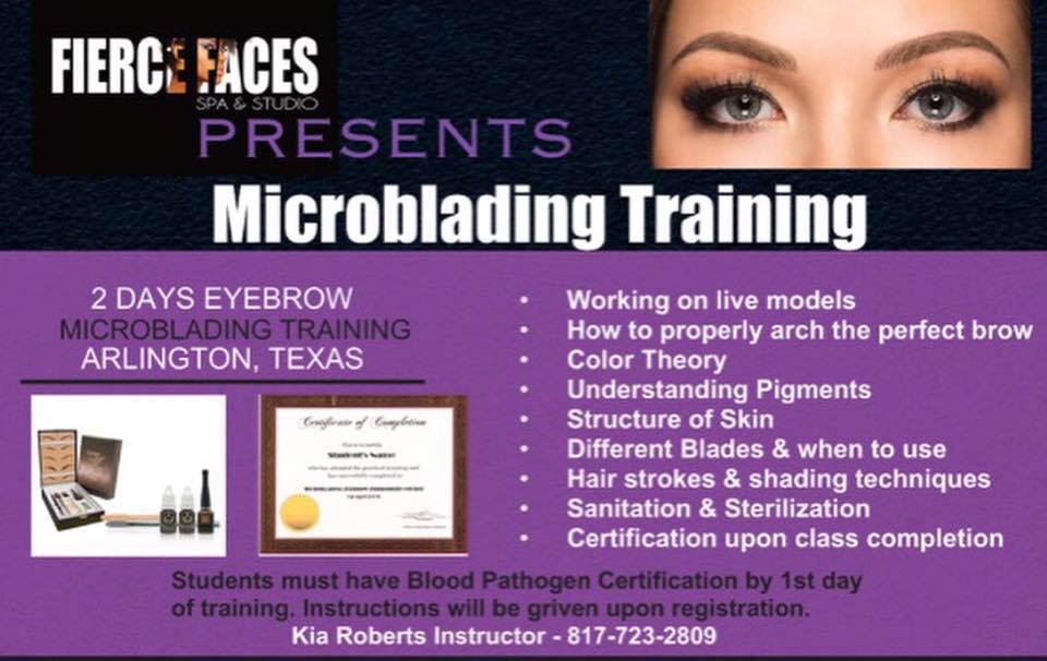 Fierce Faces Studio | 4303 S Bowen Rd suite 117 s, Arlington, TX 76016, USA | Phone: (817) 631-0696