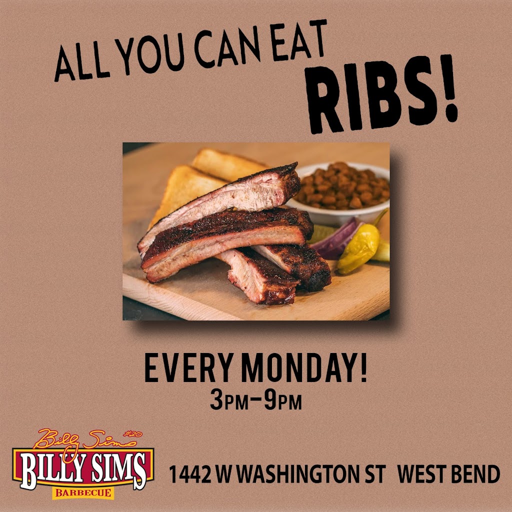 Billy Sims Barbecue | 1442 W Washington St, West Bend, WI 53095, USA | Phone: (262) 353-9850