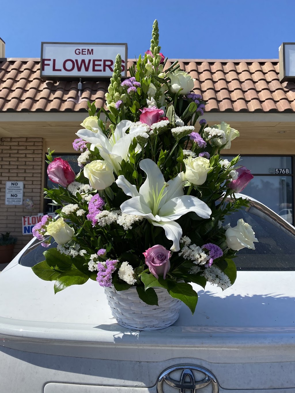 Gem flowers | 576 E Mission Rd Suite A, San Marcos, CA 92069, USA | Phone: (760) 798-3779