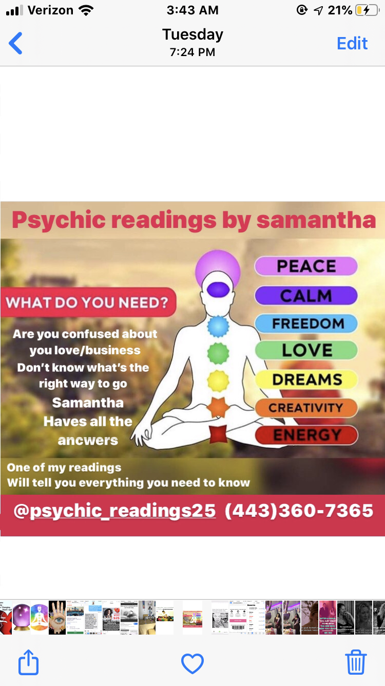 Psychic readings | 1515 Postal Rd, Chester, MD 21619 | Phone: (443) 360-7365