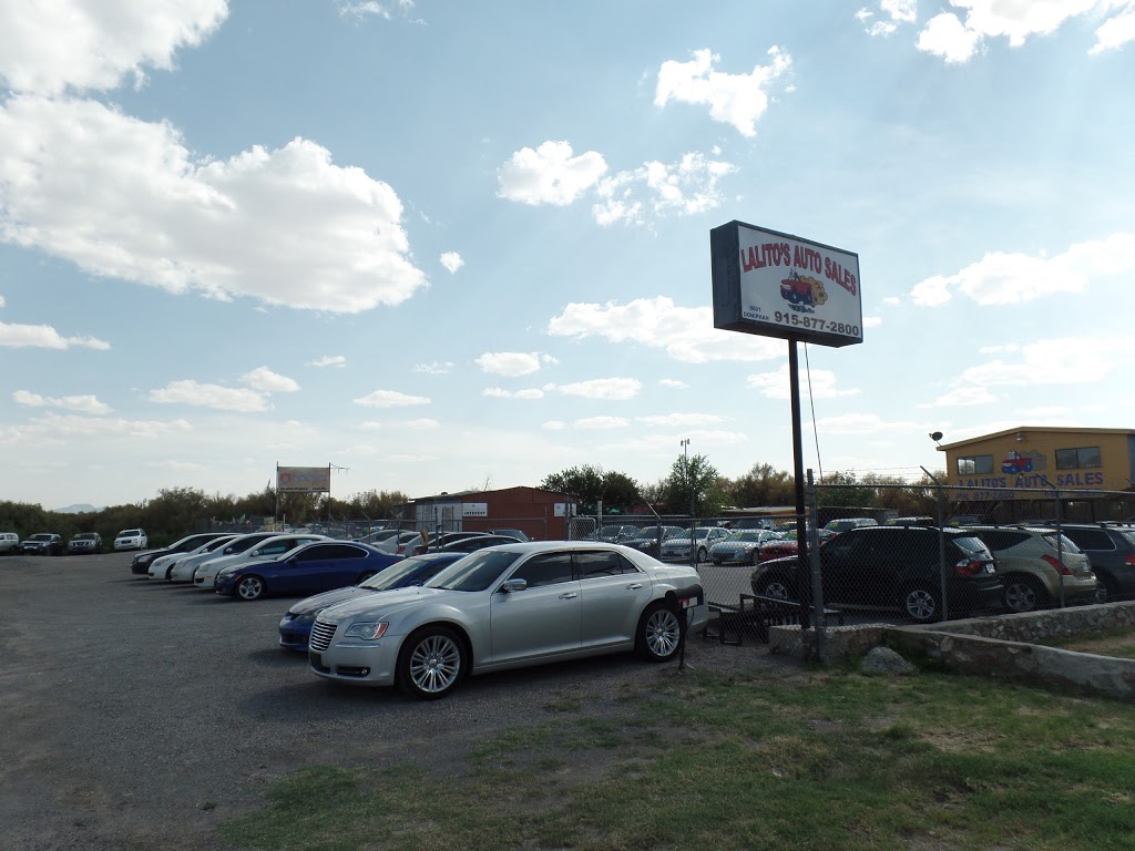 Lalitos Auto Sales | 6601 Doniphan Dr, Canutillo, TX 79835, USA | Phone: (915) 877-2800