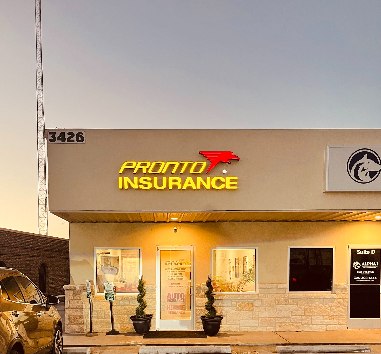 San Angelo Pronto Insurance | 3426 Sherwood Way Suite E, San Angelo, TX 76901, United States | Phone: (325) 777-3278