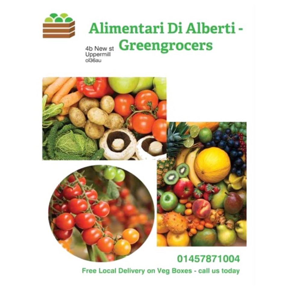 Alimentari Di Alberti - Greengrocers | 4B New St, Uppermill, Oldham OL3 6AU, UK | Phone: 01457 871004