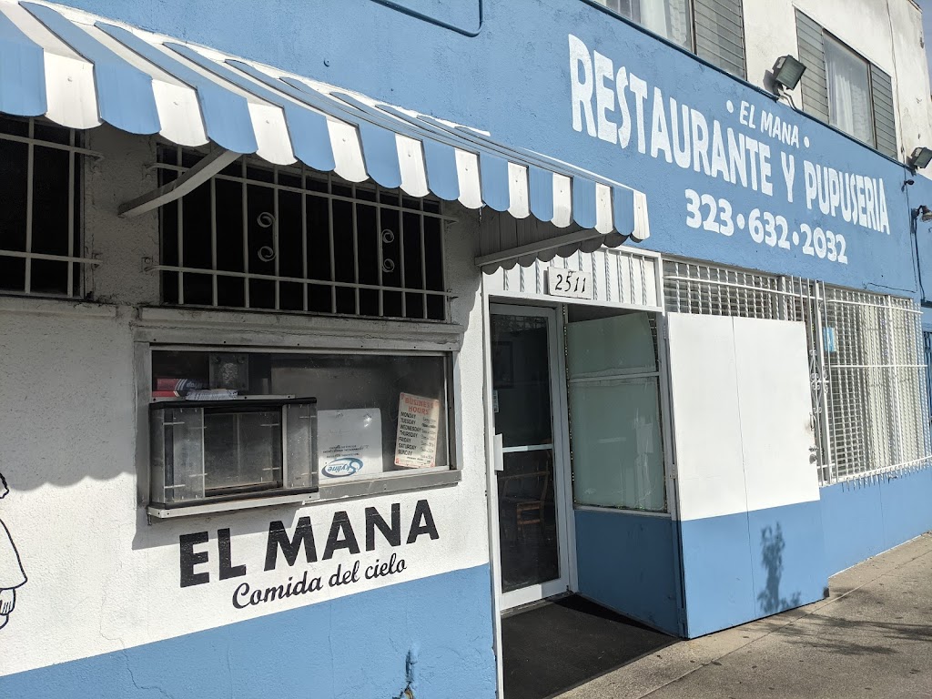 Restaurante Y Pupuseria El Maná | 2511 W Jefferson Blvd, Los Angeles, CA 90018, USA | Phone: (323) 632-2032