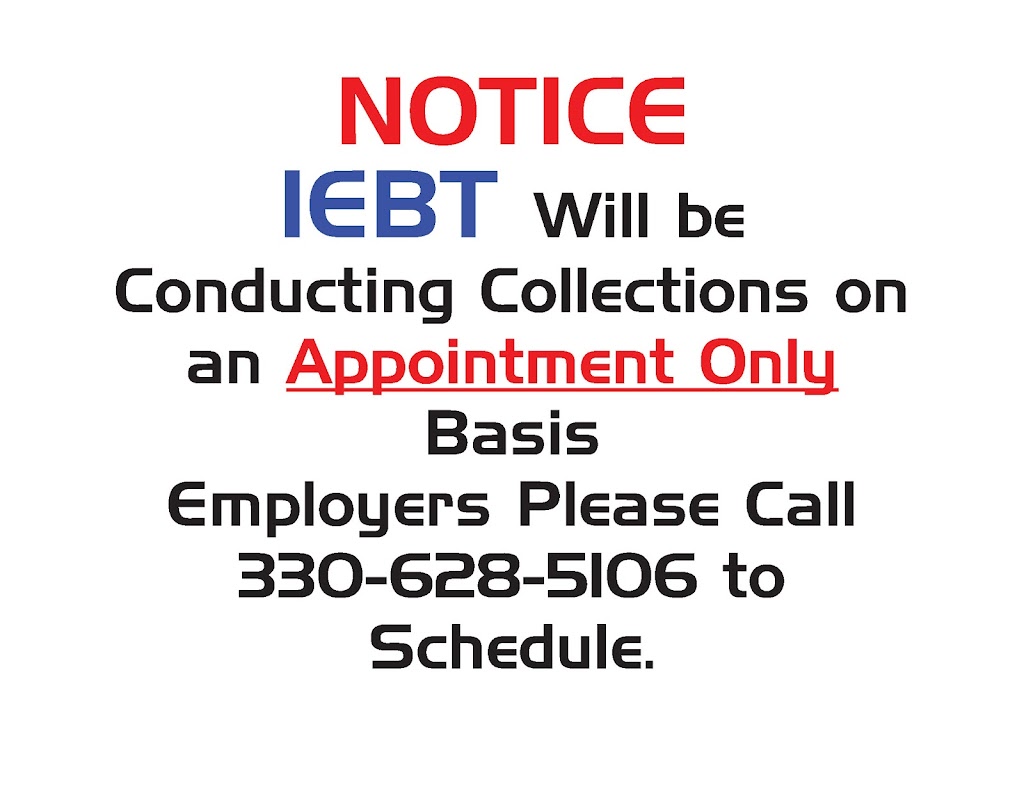 IEBT Mobile Drug & Alcohol Testing | 1685 Southeast Ave, Tallmadge, OH 44278, USA | Phone: (330) 628-5106