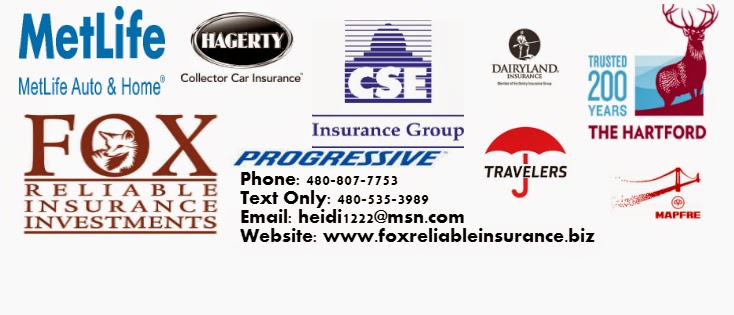 Fox Reliable Insurance | 4930 E Main St UNIT 9, Mesa, AZ 85205, USA | Phone: (480) 807-7753