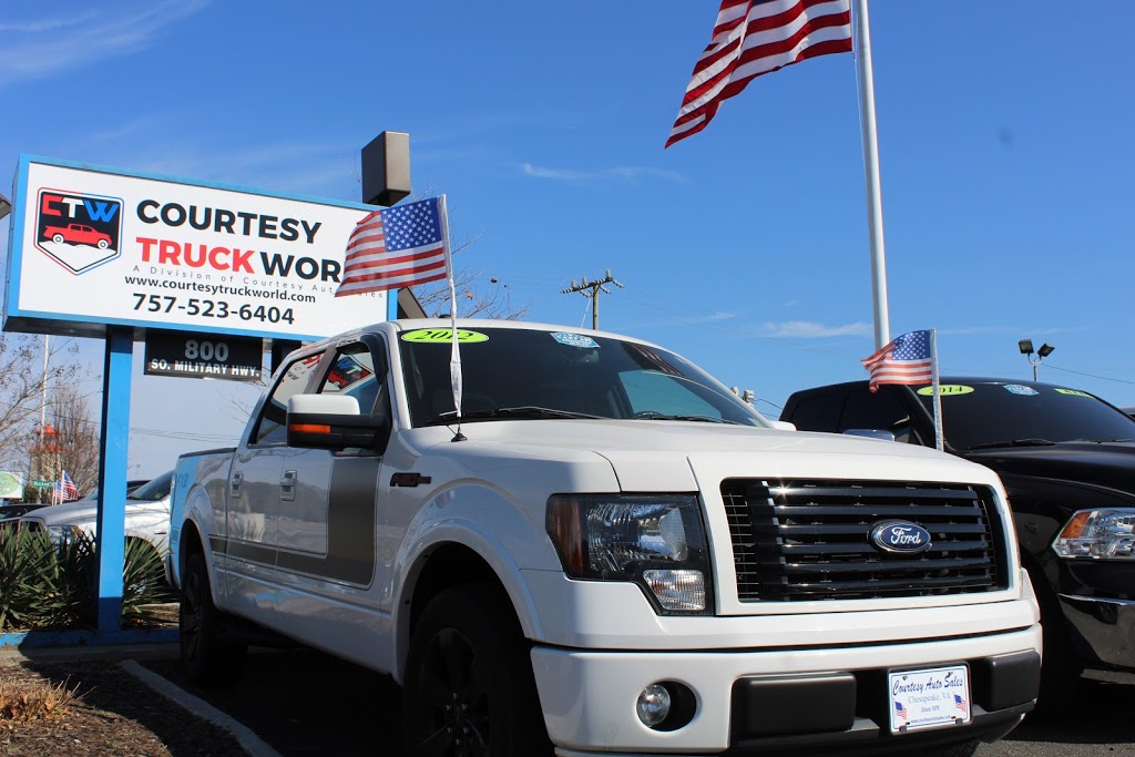 Courtesy Truck World | 800 S Military Hwy, Virginia Beach, VA 23464, USA | Phone: (757) 793-2217