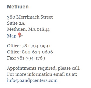 American Prosthetics | 380 Merrimack St #2a, Methuen, MA 01844, USA | Phone: (978) 258-7266