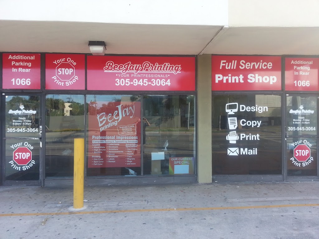 BeeJay Printing | 470 Ansin Blvd unit f, Hallandale Beach, FL 33009, USA | Phone: (305) 945-3064
