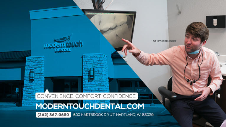 Modern Touch Dental-Hartland | 600 Hartbrook Dr #7, Hartland, WI 53029, USA | Phone: (262) 367-0680