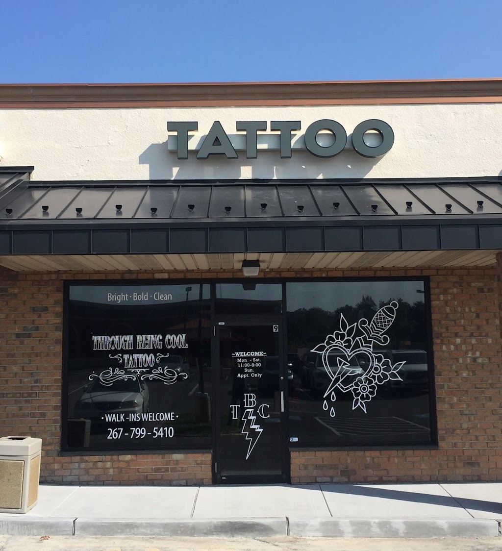Through Being Cool Tattoo | 636 Lincoln Hwy #9, Fairless Hills, PA 19030 | Phone: (267) 799-5410