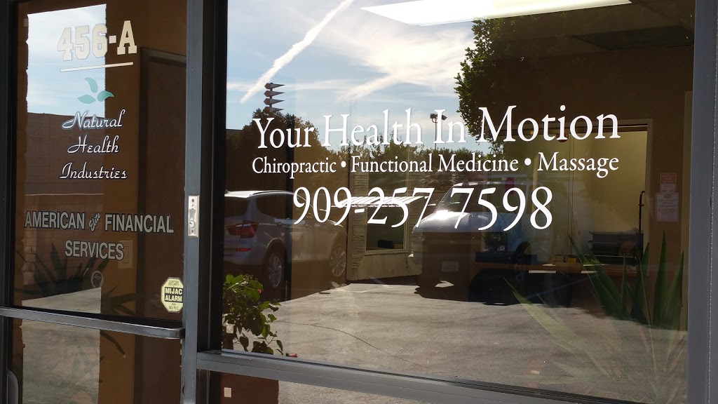 Your Health In Motion - Claremont | 456 W San Jose Ave A, Claremont, CA 91711, USA | Phone: (626) 765-0555