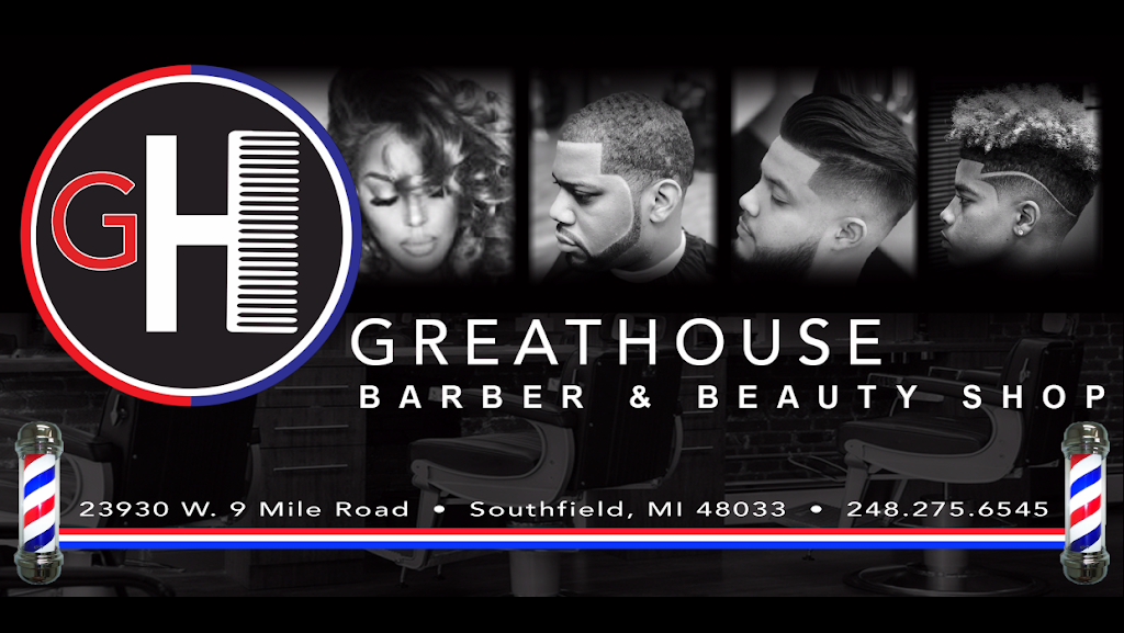 Greathouse Barber & Beauty Shop | 23930 W Nine Mile Rd, Southfield, MI 48033, USA | Phone: (248) 200-7731