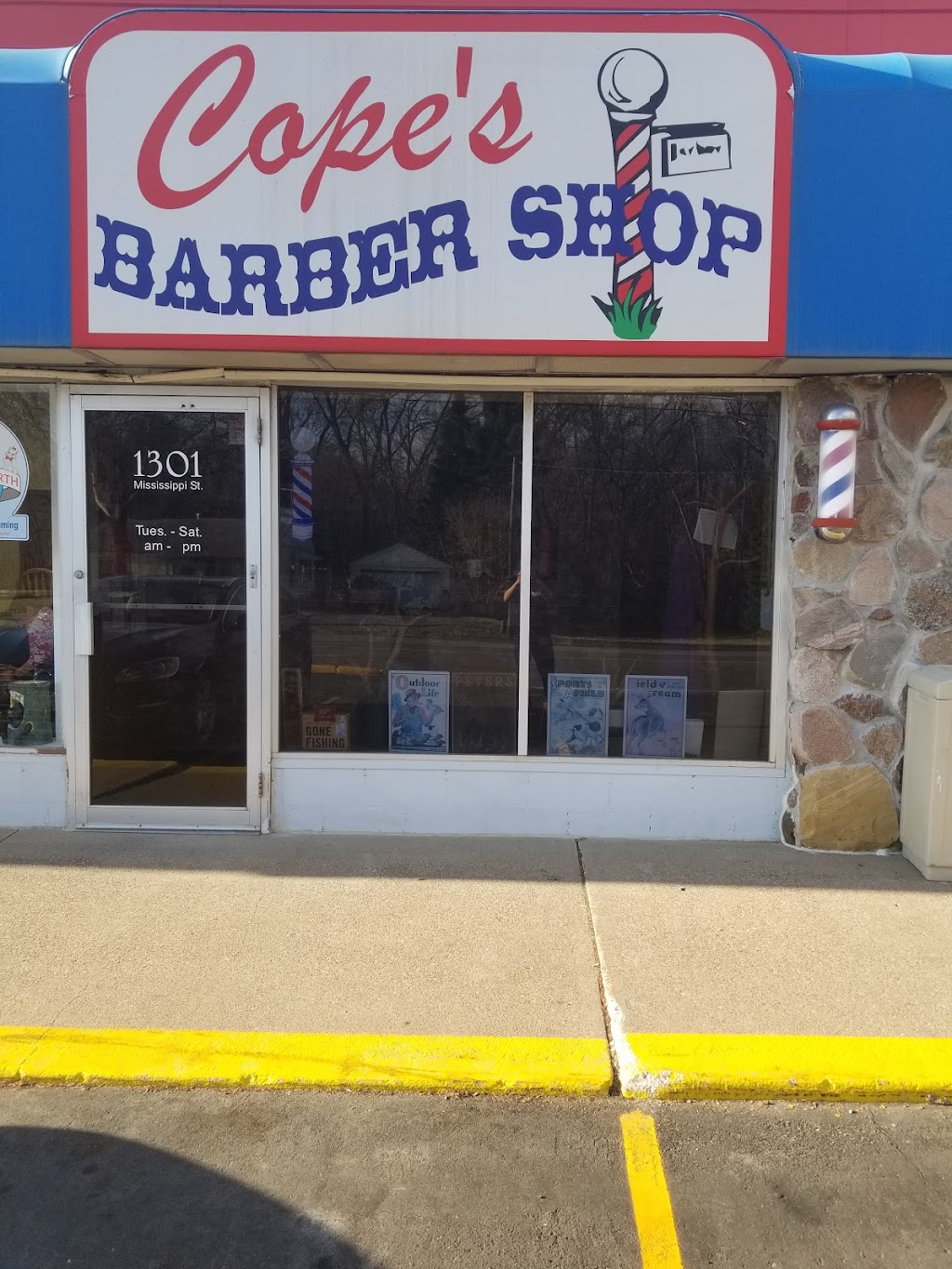 Copes Barber Shop | 1301 Mississippi St NE, Fridley, MN 55432 | Phone: (763) 498-4443