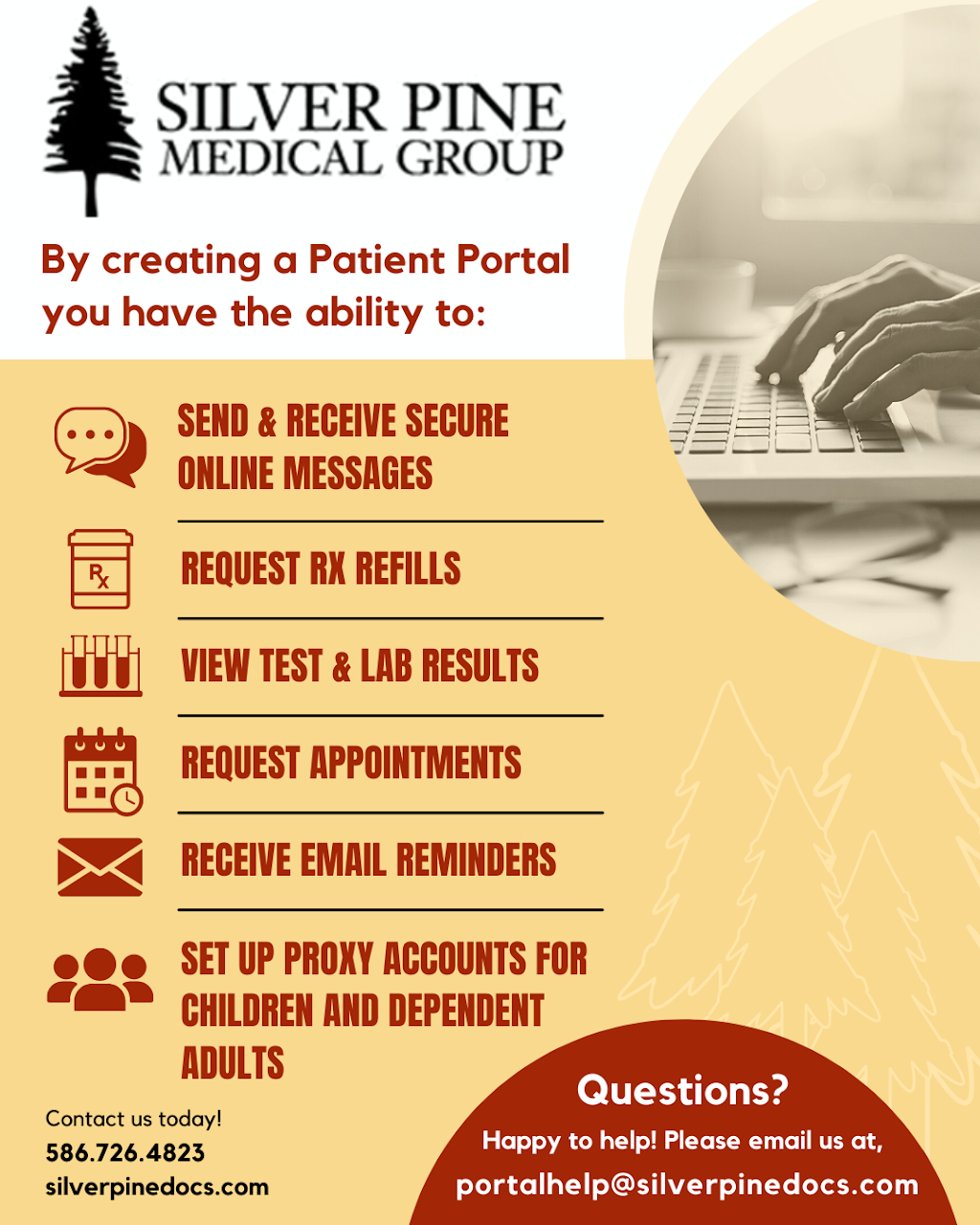 Silver Pine Medical Group | 48801 Romeo Plank Rd #103, Macomb, MI 48044, USA | Phone: (586) 726-4823