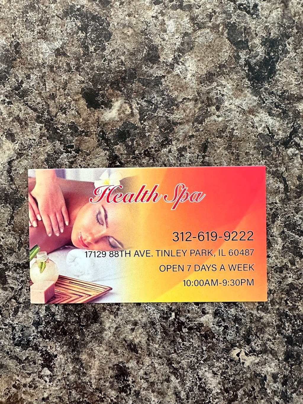 Health Spa | 17129 88th Ave, Tinley Park, IL 60487, USA | Phone: (312) 619-9222